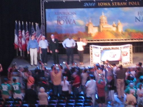 Ames Straw Poll 2007 and 2011